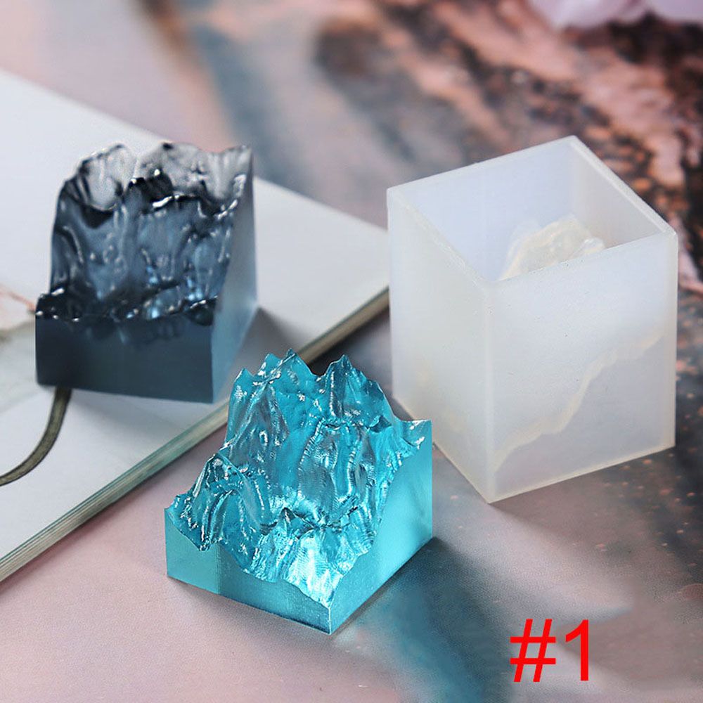 Resin Ocean Wave Mold - Simple Epoxy Ocean Snow Mountain Broken
