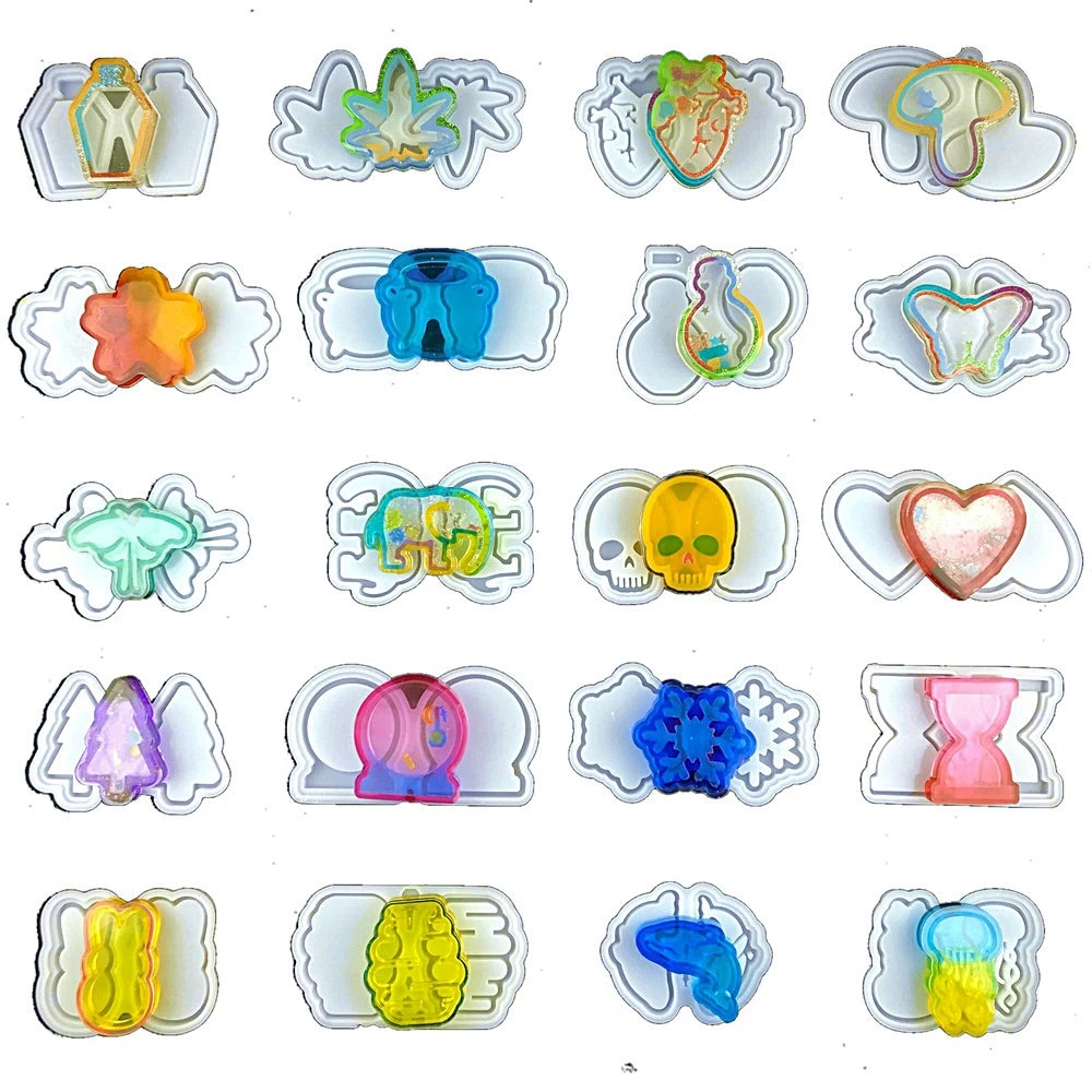 Resin Ocean Wave Mold - DIY Shaker Mold Silicone Epoxy Resin