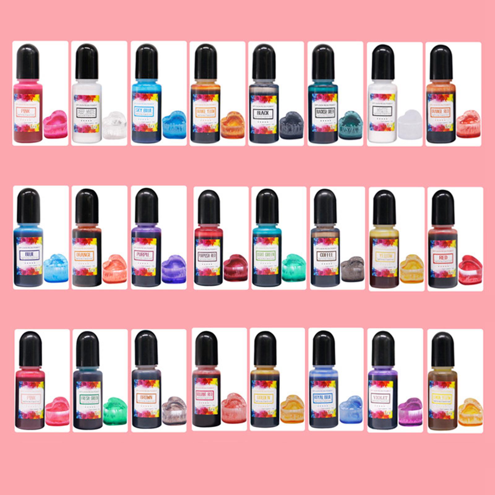 24Pcs Alcohol Inks Epoxy Resin - Resin Dye Alcohol のレビューと価格