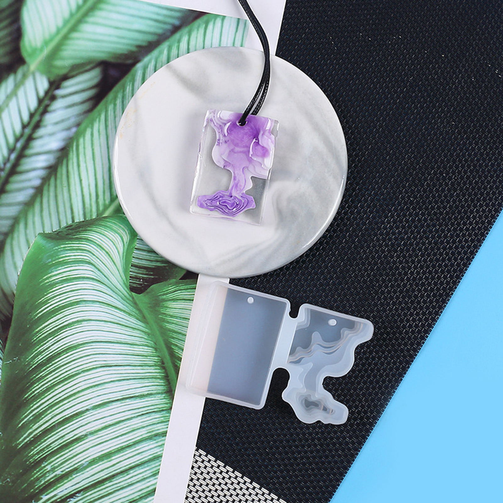 3pcs DIY Crystal Mold Set Roun - Geode Mold Silicone のレビューと価格