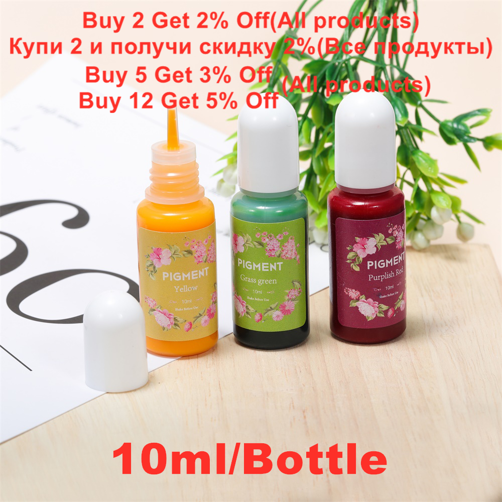 26 Colors 10ml Epoxy Resin Pig - Epoxy Uv Resin Kit のレビューと価格