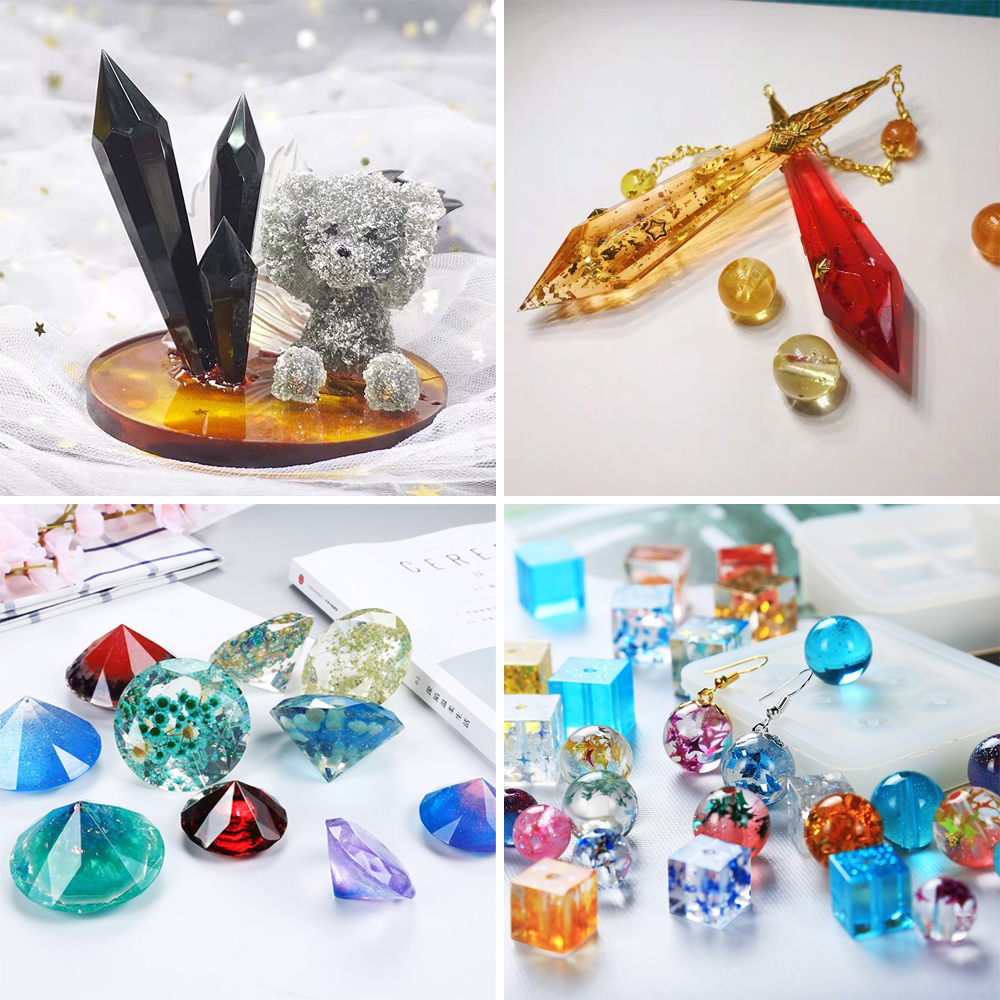 26 Colors 10ml Epoxy Resin Pig - Epoxy Uv Resin Kit のレビューと価格