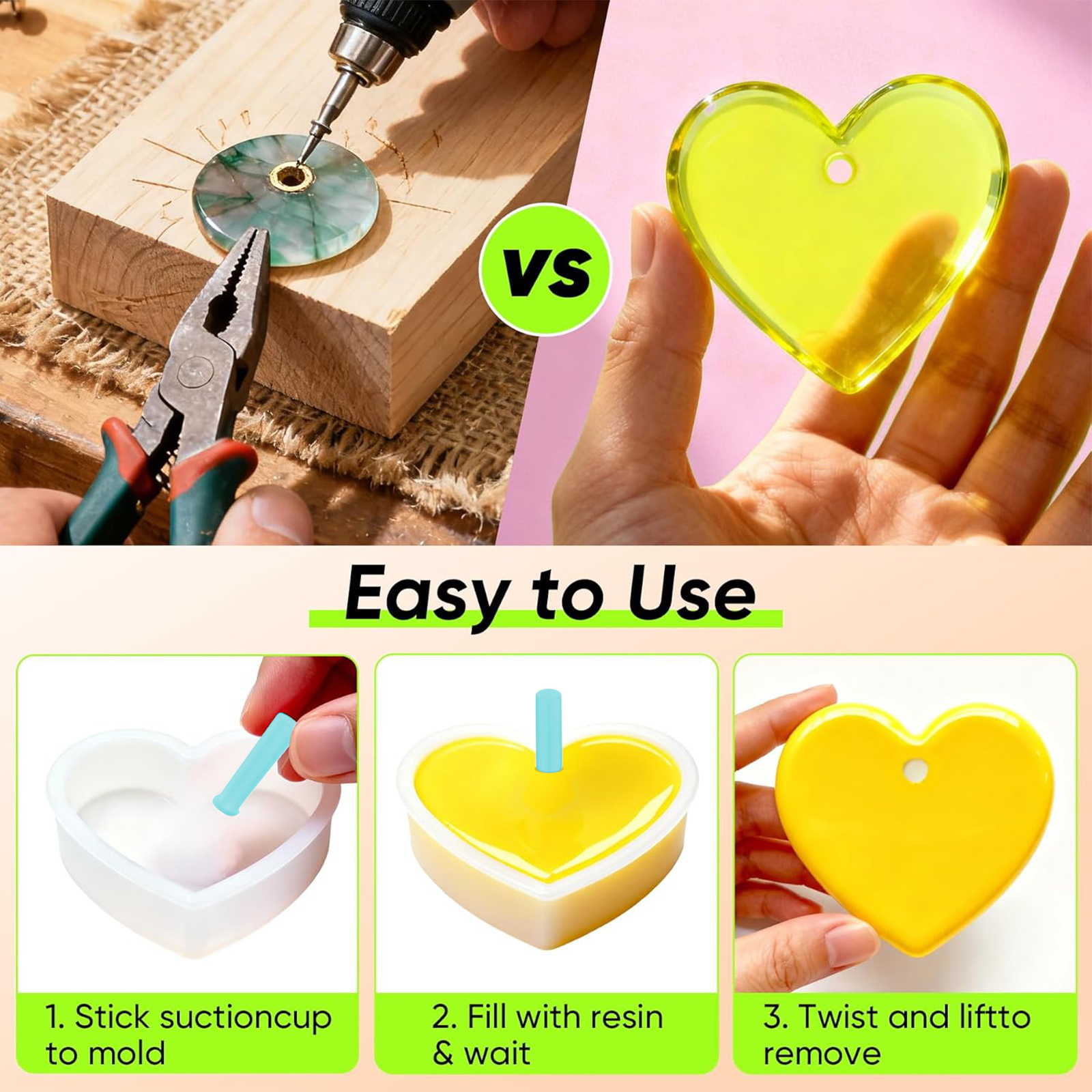 Resin Hole Maker Set 35PCS 7 S - Epoxy Uv Resin Kit のレビューと価格