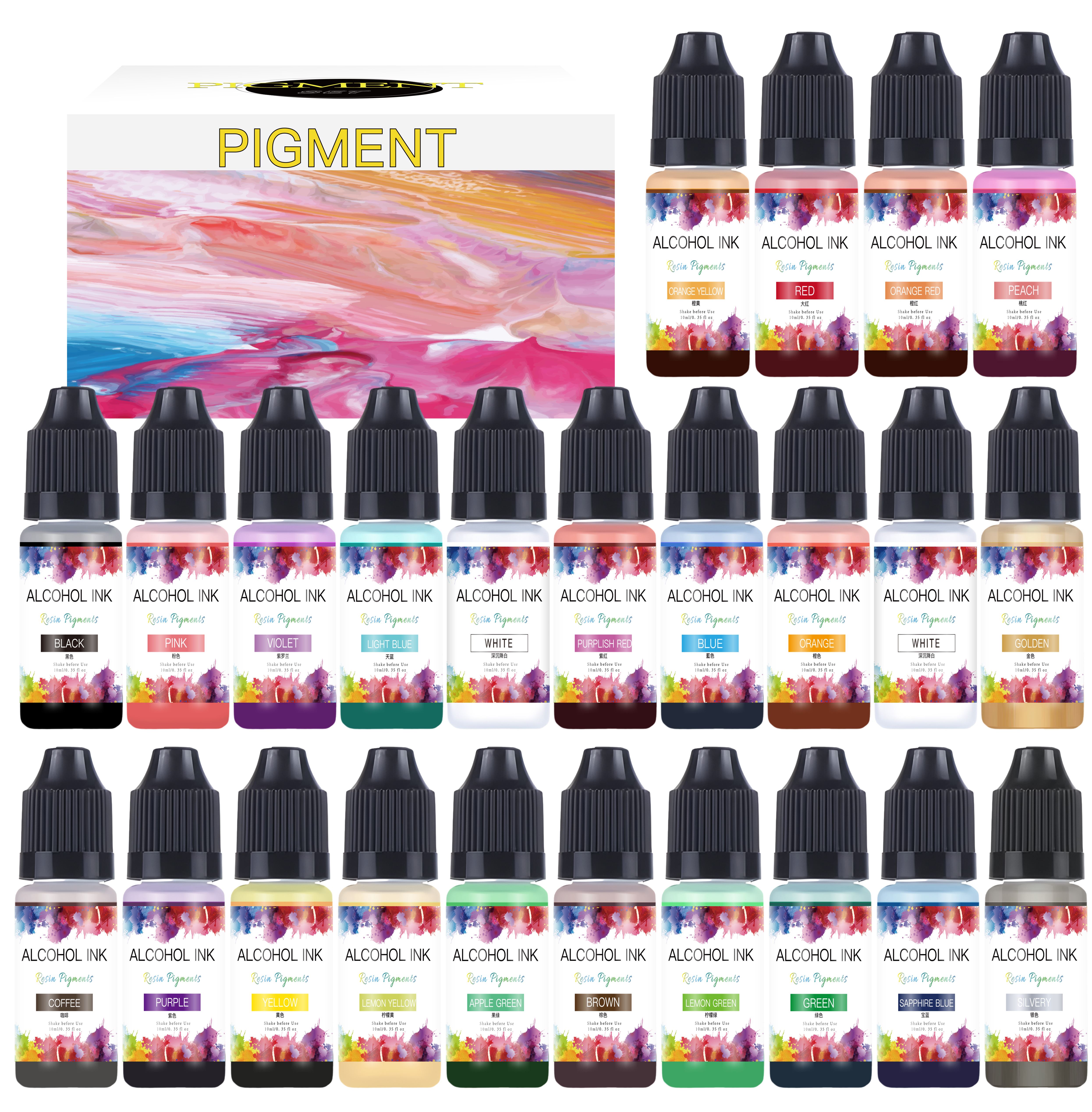 10ml Alcohol Ink Art Epoxy Res - Resin Dye Alcohol のレビューと価格