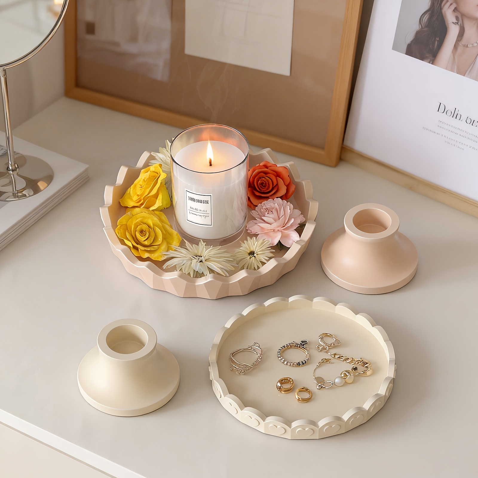 2pcs Silicone Tray Mold Set, R - Resin Jewelry Kit のレビューと価格