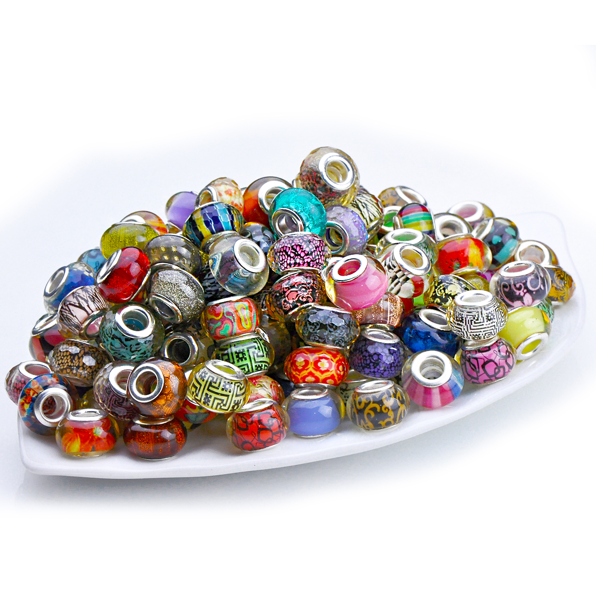 DIY Beads Colorful Resin beads - Resin Craft Supplies のレビューと価格