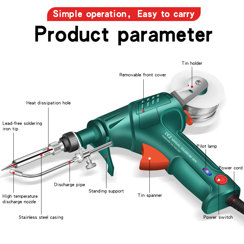 Electric Welding Small Tin Gun - Heat Gun Small のレビューと価格