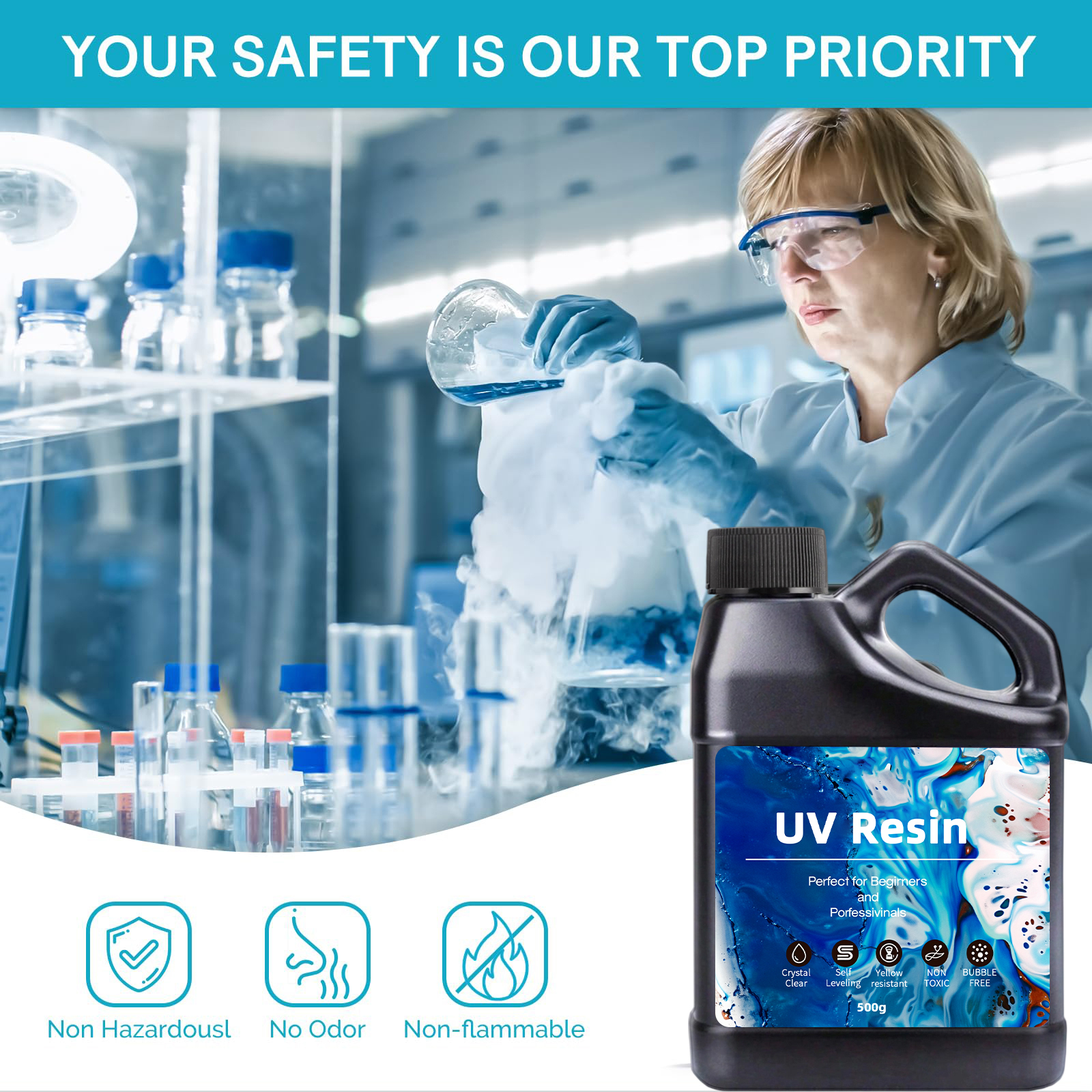 UV Resin 500-1000g -Bulk Upgra - Epoxy Uv Resin Kit のレビューと価格