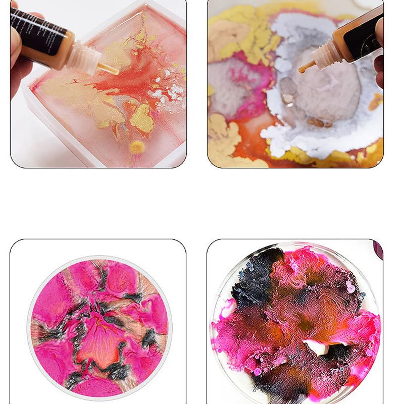 1 Set Art Ink Alcohol Epoxy Re - Resin Dye Alcohol のレビューと価格