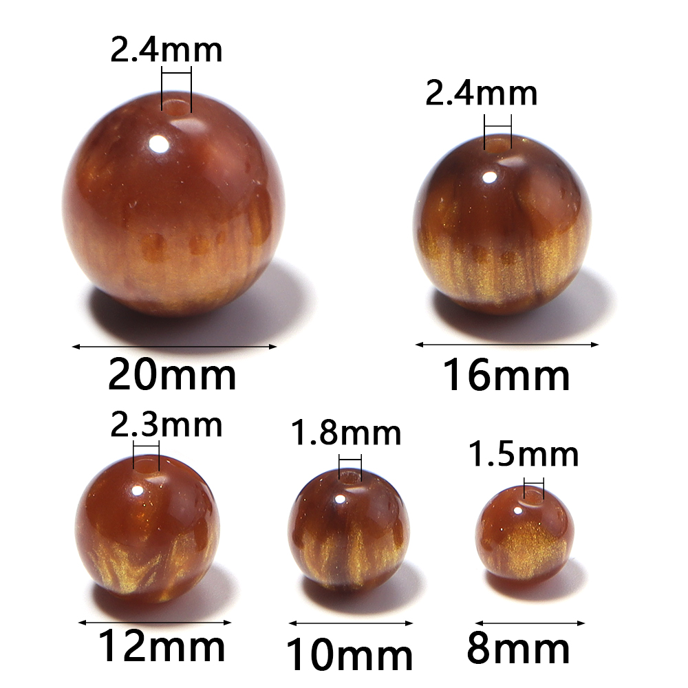 5-30pcs/lot 8-20mm Gilding Res - Resin Craft Projects のレビューと価格