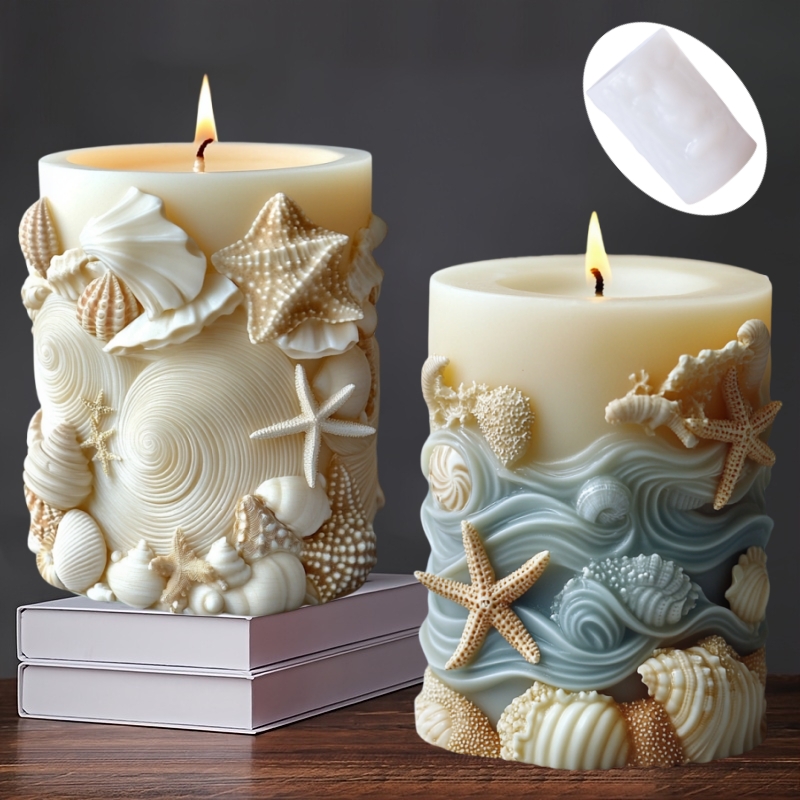 DIY Ocean style relief cylindr - Resin Ocean Wave Mold のレビューと価格