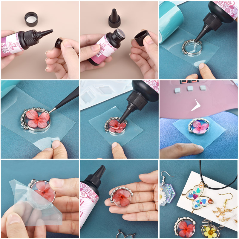 UV Resin Glue Transparent Epox - Epoxy Uv Resin Kit のレビューと価格
