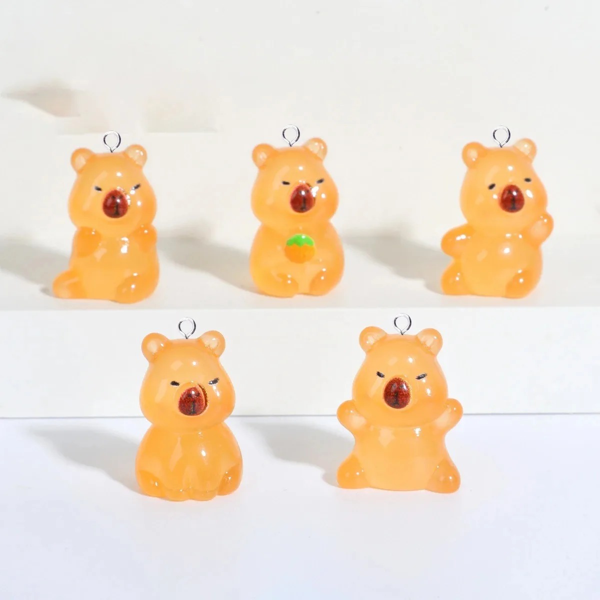 10Pcs Kawaii Flatback Floating - Resin Craft Supplies のレビューと価格