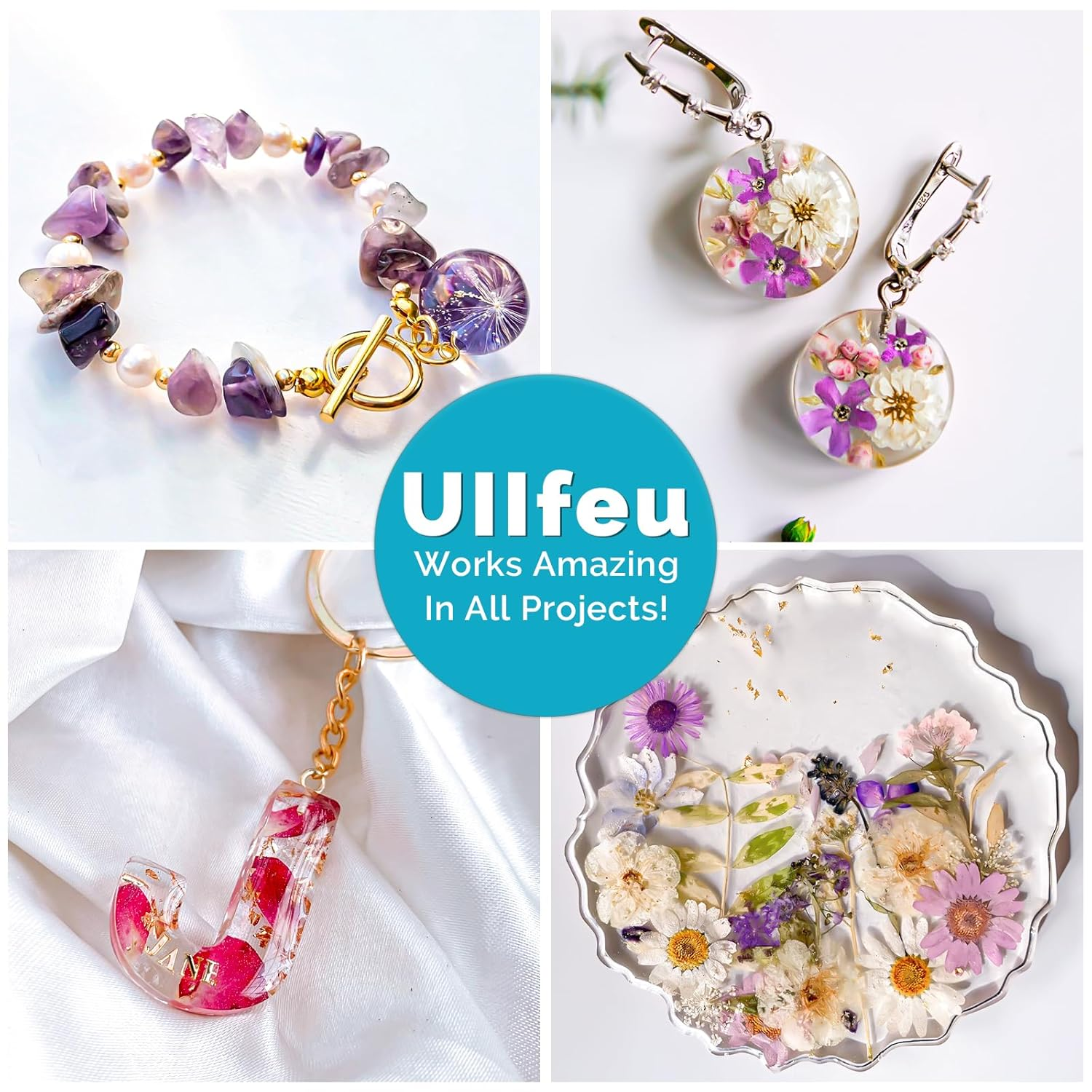 UV Resin,Crystal Clear,Hard UV - Epoxy Uv Resin Kit のレビューと価格