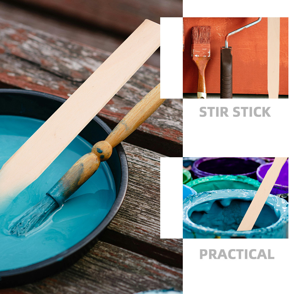 20Pcs Wooden Stir Sticks for P - Resin Craft Workshop のレビューと価格