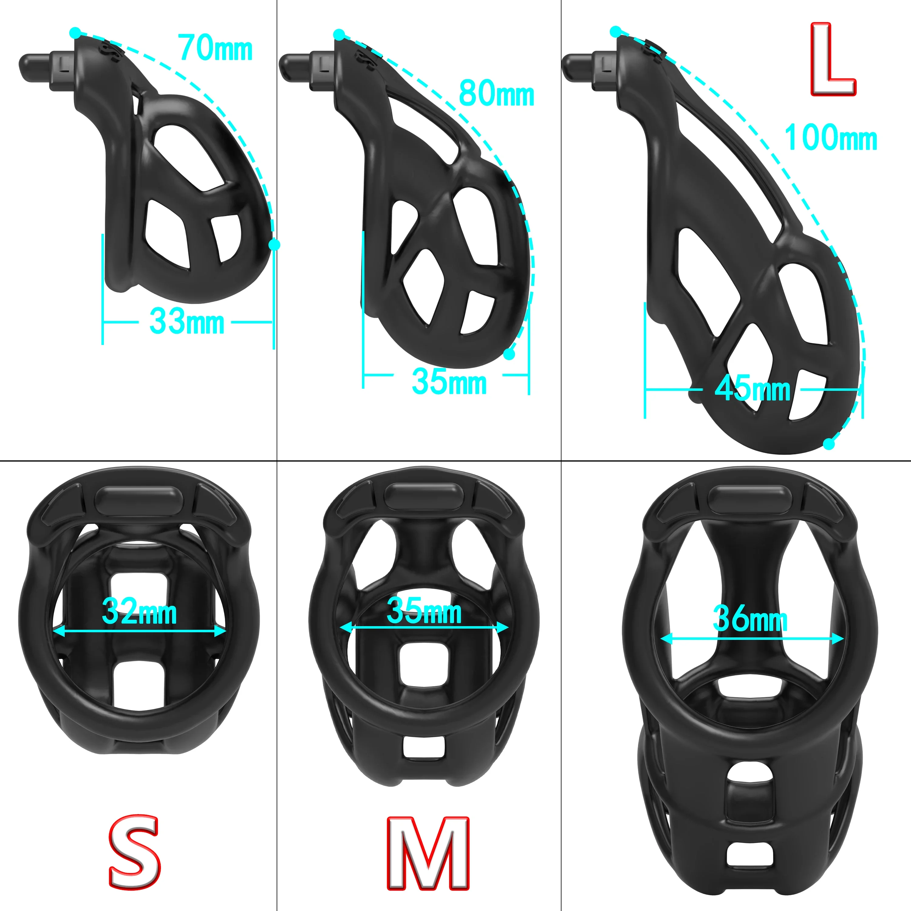 New 2.0 Arc Ring Chastity Cage - Crafting Resin のレビューと価格