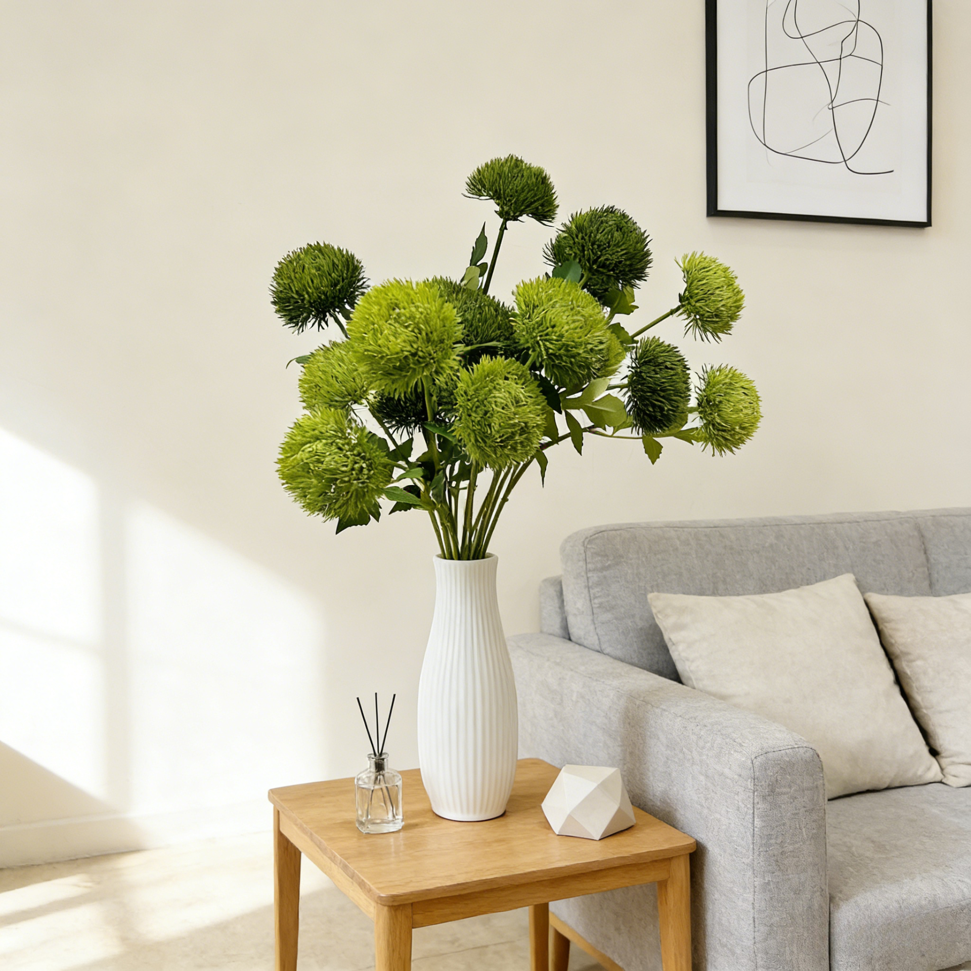 27.6 Inch Artificial Green Dia - Terrarium Moss Art のレビューと価格