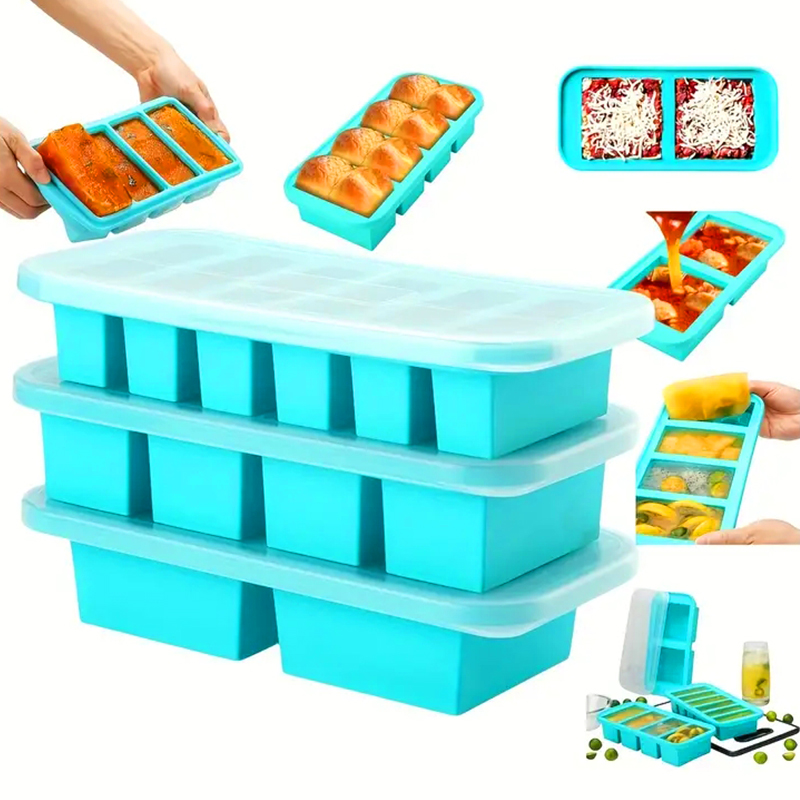 2 or 3-piece Silicone Freezer  - Serving Tray Mold のレビューと価格