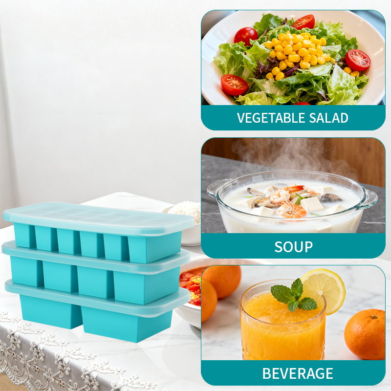 2 or 3-piece Silicone Freezer  - Serving Tray Mold のレビューと価格