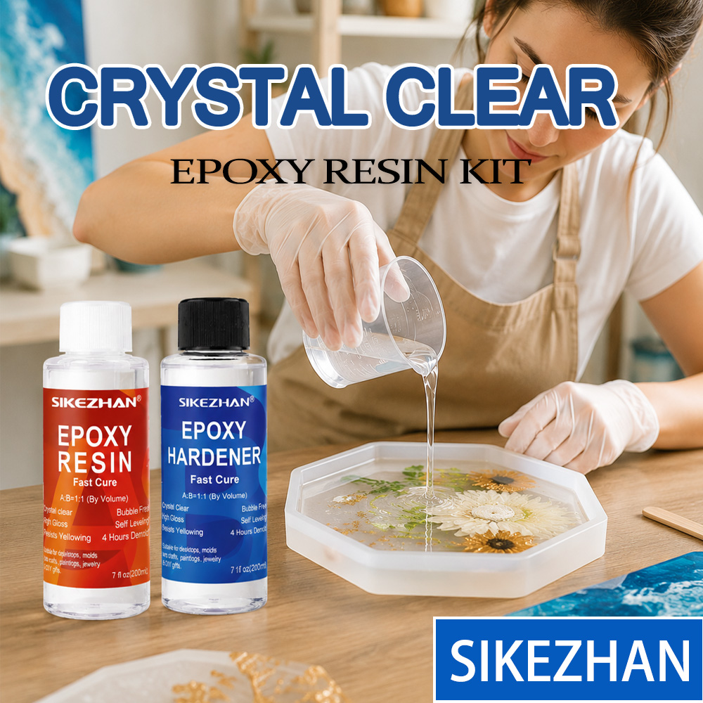 200ml Epoxy Resin Kit Clear Cr - Resin Jewelry Kit のレビューと価格