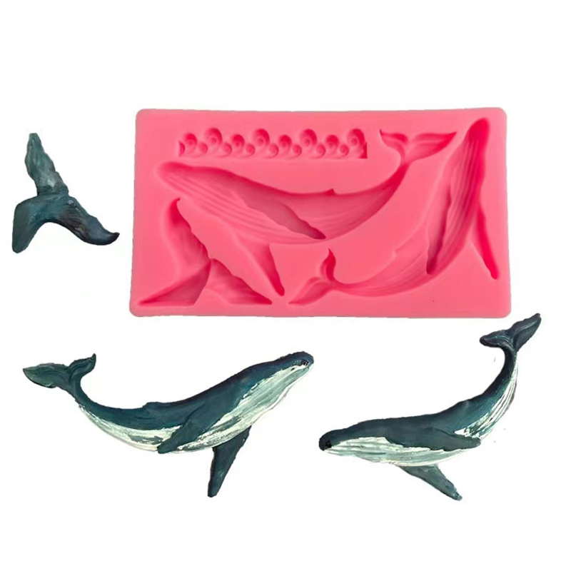 Whale Silicone Mold DIY Whale  - Resin Ocean Wave Mold のレビューと価格