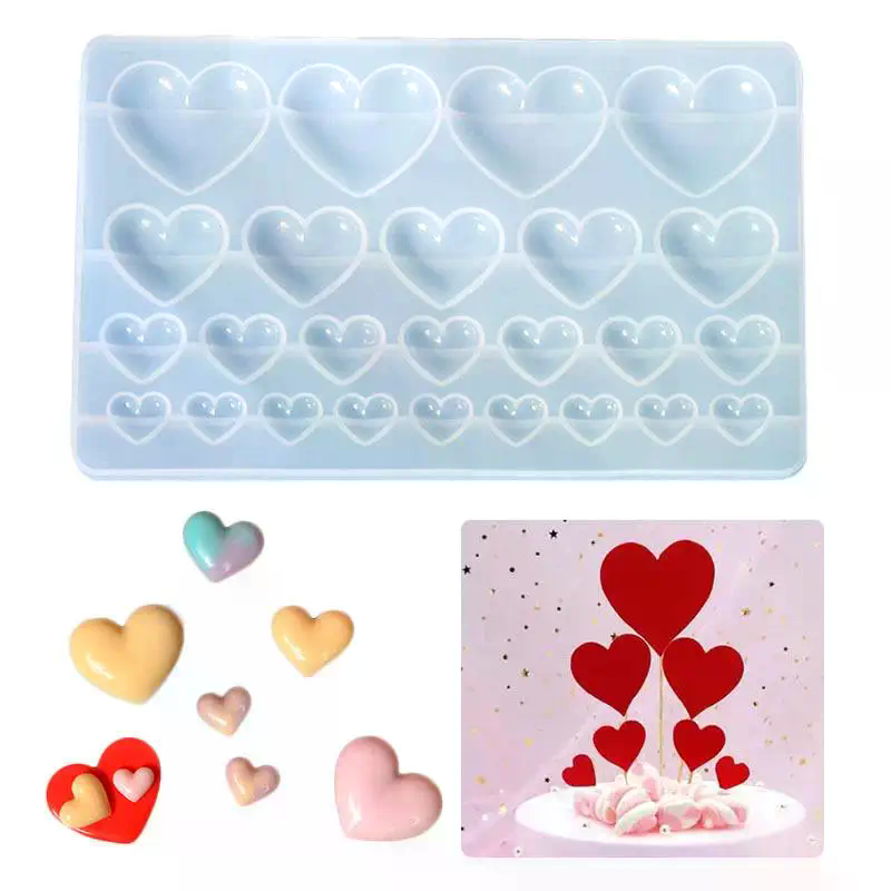 Silicone Mold Heart Shape Pend - Resin Craft Workshop のレビューと価格