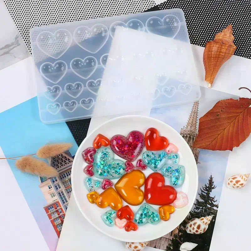 Silicone Mold Heart Shape Pend - Resin Craft Workshop のレビューと価格