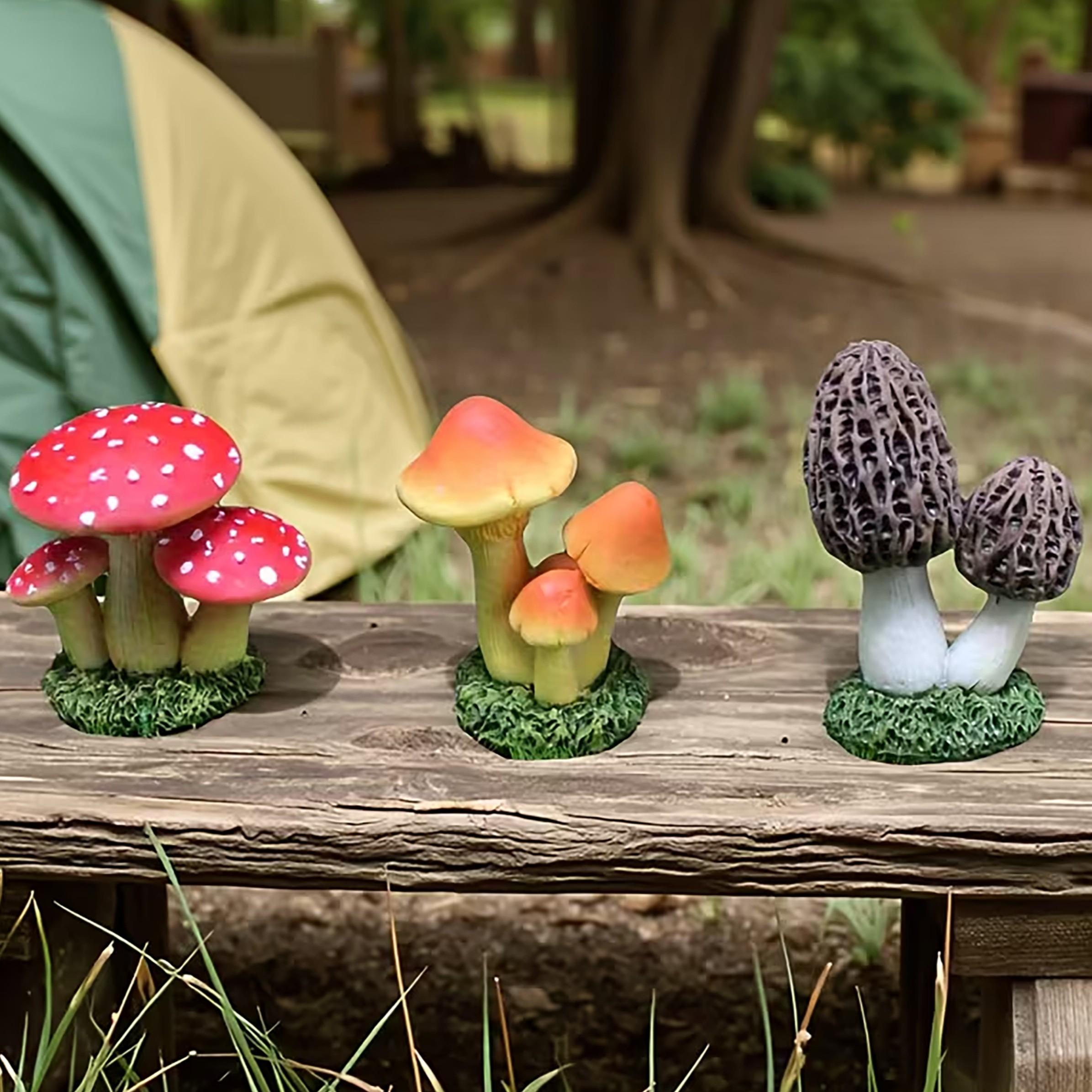 1 Set of 3pcs Artificial Mushr - Terrarium Moss Art のレビューと価格
