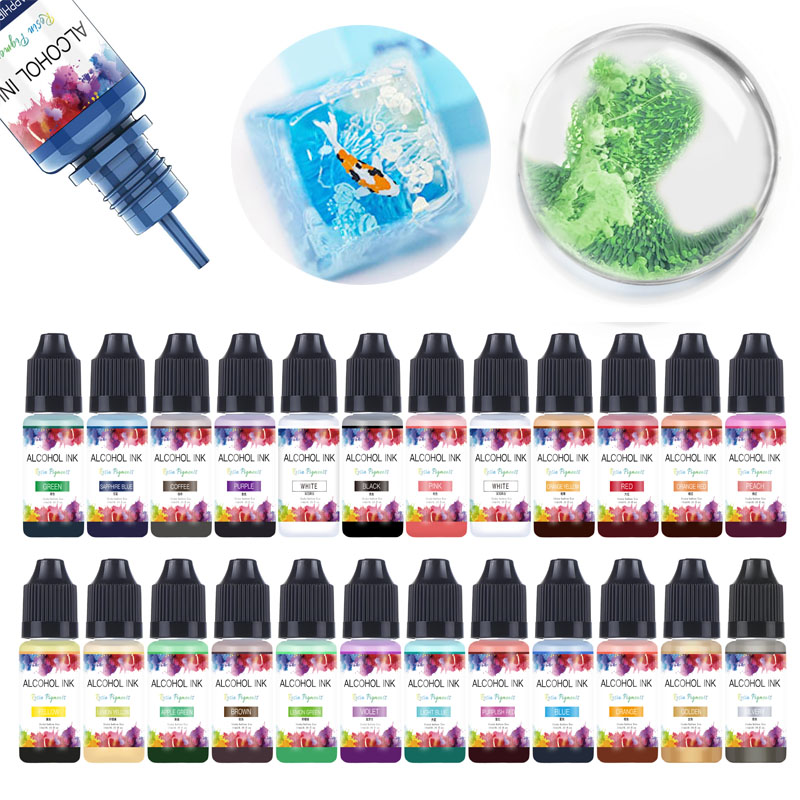 10ml Art Ink Alcohol Resin Pig - Resin Dye Alcohol のレビューと価格