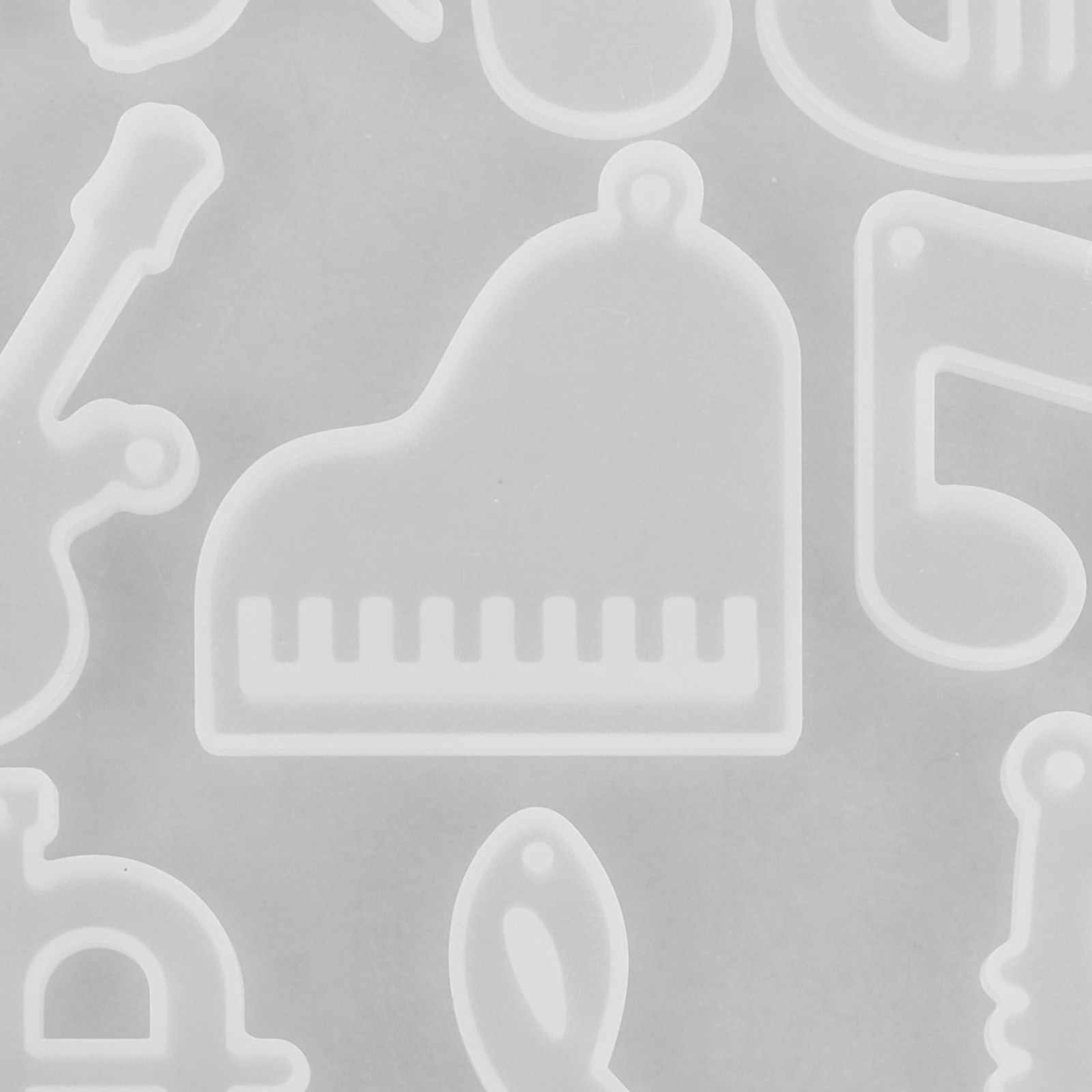 3Pcs Music Themed Silicone Mol - Resin Craft Workshop のレビューと価格