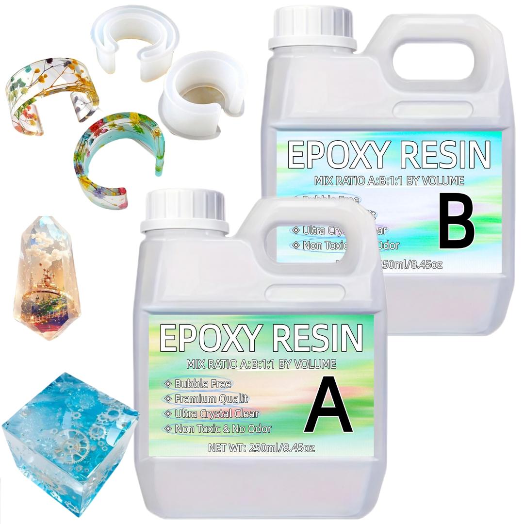 16.9oz Clear Epoxy Resin Kit C - Resin Jewelry Kit のレビューと価格