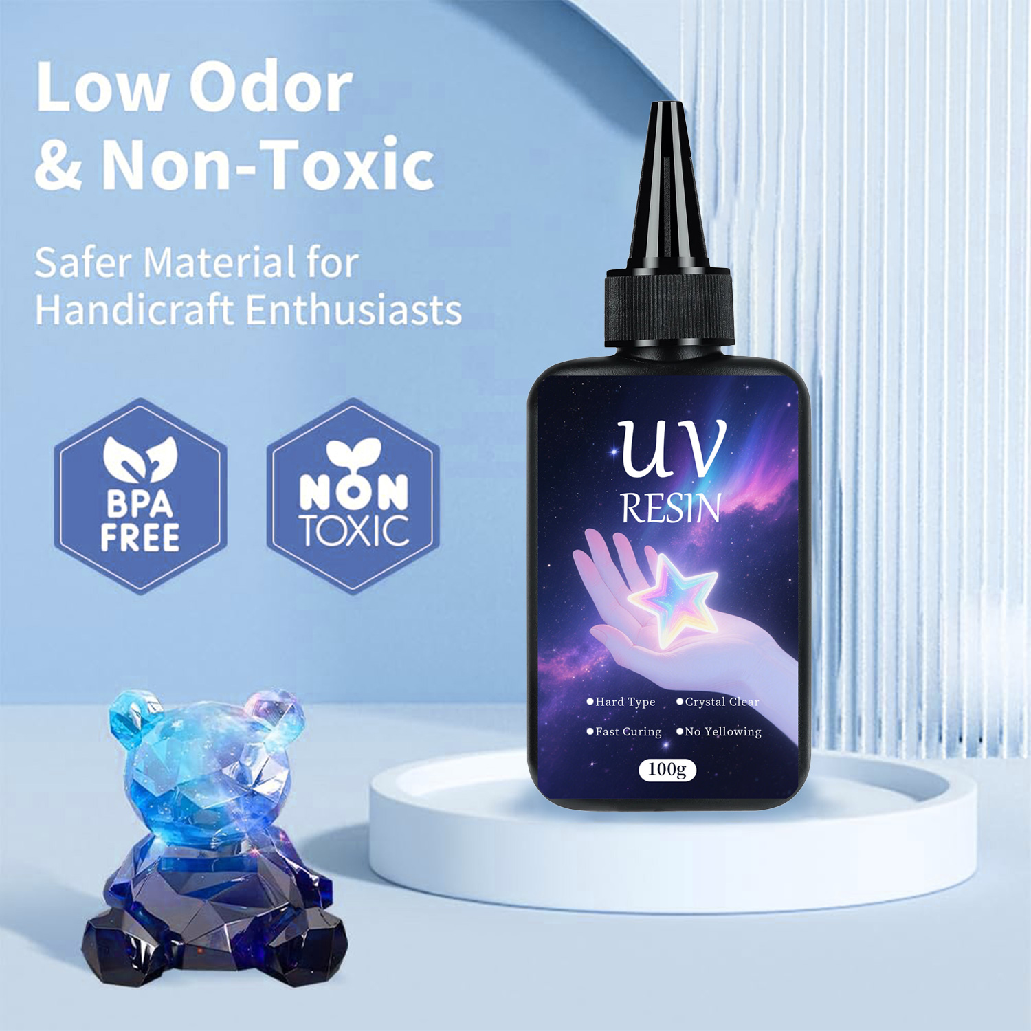 UV Resin kit with Casting Tool - Epoxy Uv Resin Kit のレビューと価格