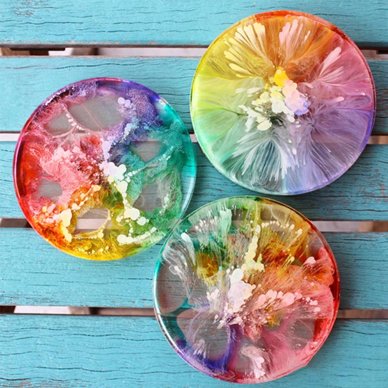 24 Color 10ml Art Ink Alcohol  - Resin Dye Alcohol のレビューと価格