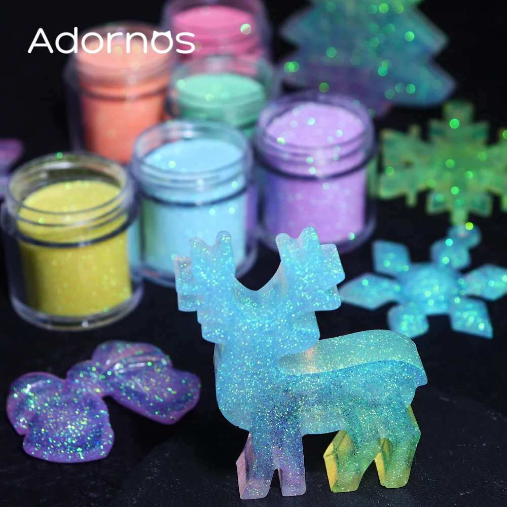 Iridescent Glitter Sugar Powde - Resin Pigment Set のレビューと価格