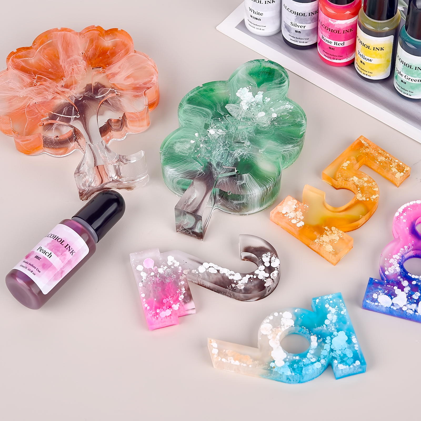 10ml Colorant Dye For DIY Epox - Resin Dye Alcohol のレビューと価格