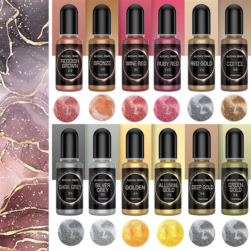 10ml Epoxy Resin Pigment Liqui - Resin Dye Alcohol のレビューと価格