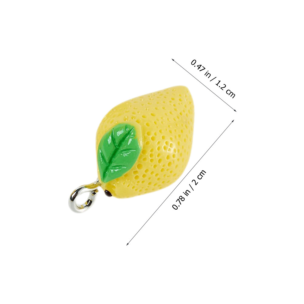 10Pcs Mini Lemon Charms Resin  - Crafting Resin のレビューと価格