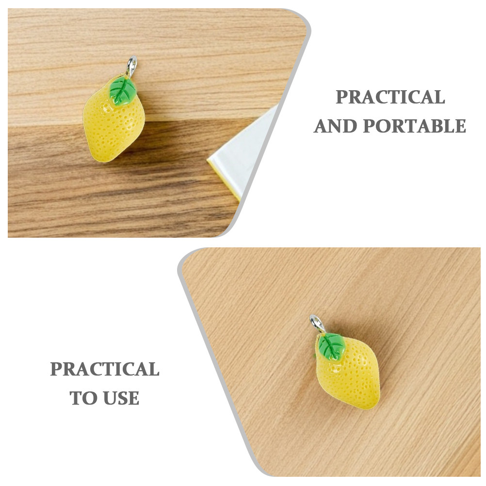 10Pcs Mini Lemon Charms Resin  - Crafting Resin のレビューと価格