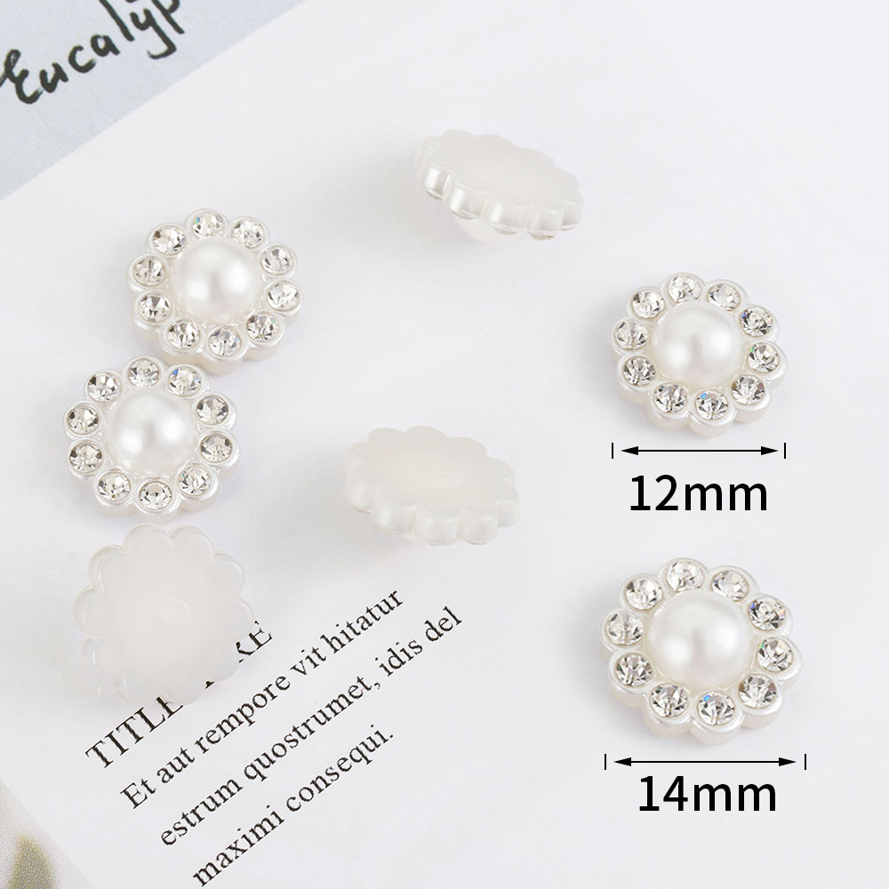 50pcs White Flat Imitation Pea - Resin Craft Projects のレビューと価格