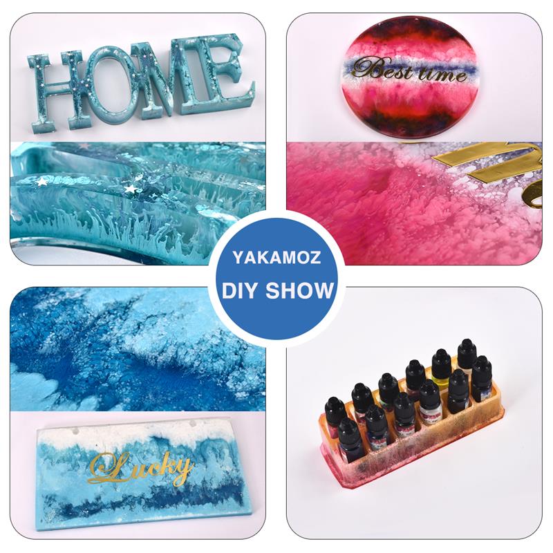1 Set Epoxy Resin Pigment Kit  - Resin Dye Alcohol のレビューと価格